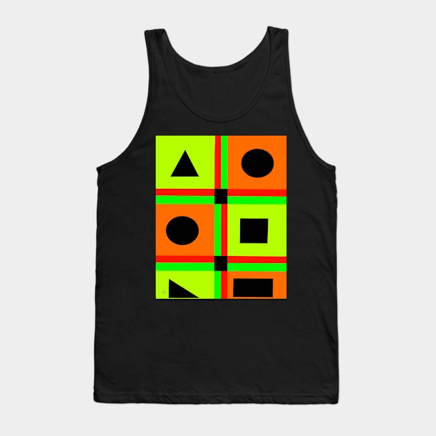 Geometry - Pattern Tank Top by Marcel1966